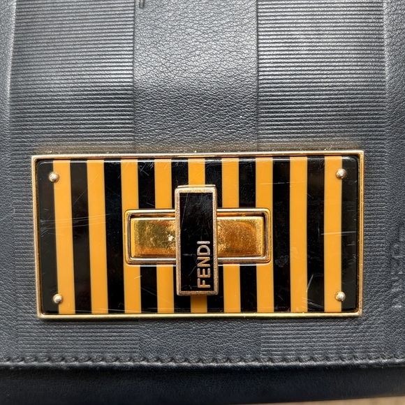 Fendi Leather Shoulder Bag - Authentic - Picture 3 of 15